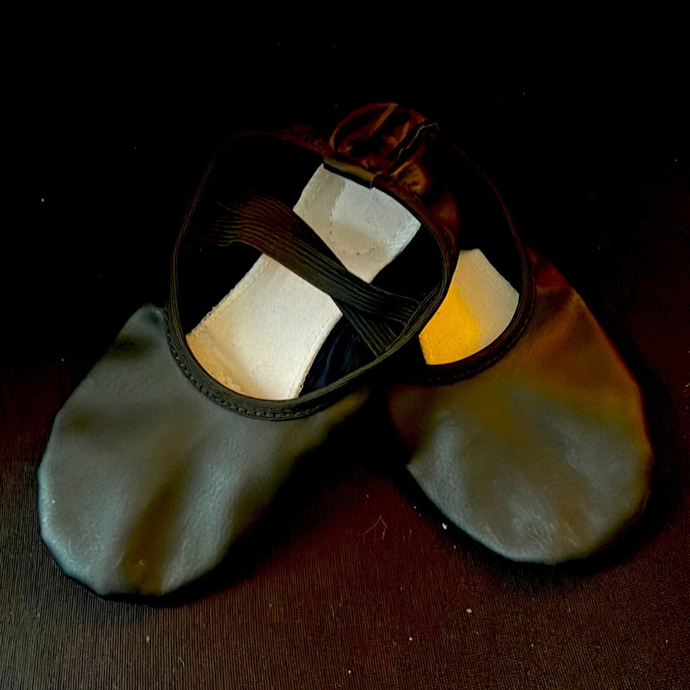 Stella black ballet shoes size 3